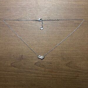 Swarovski Double-Heart Necklace
